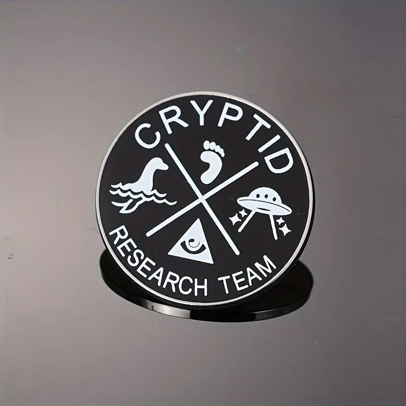Cryptid Research Team Enamel Pin