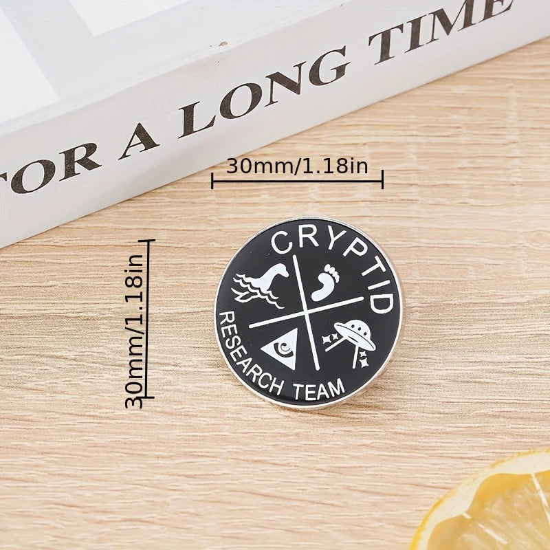 Cryptid Research Team Enamel Pin