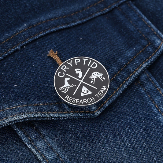 Cryptid Research Team Enamel Pin