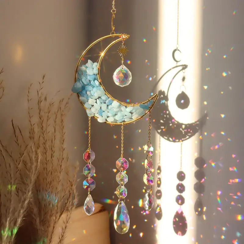 Crystal Moon Sun Catcher