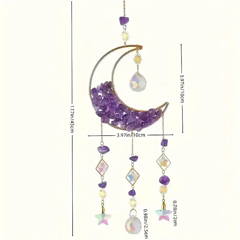 Crystal Moon Sun Catcher