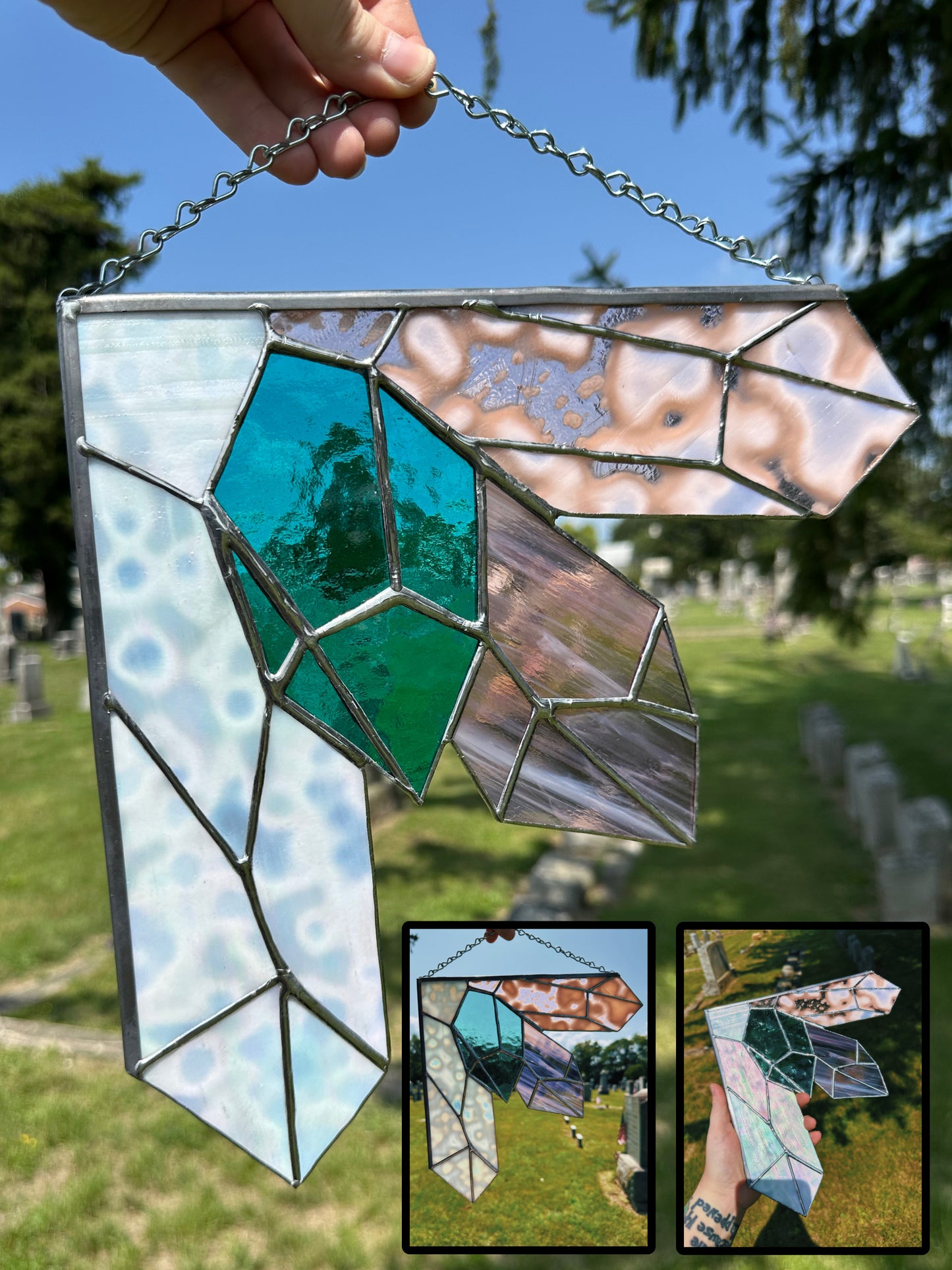 Corner Crystal Cluster - Large