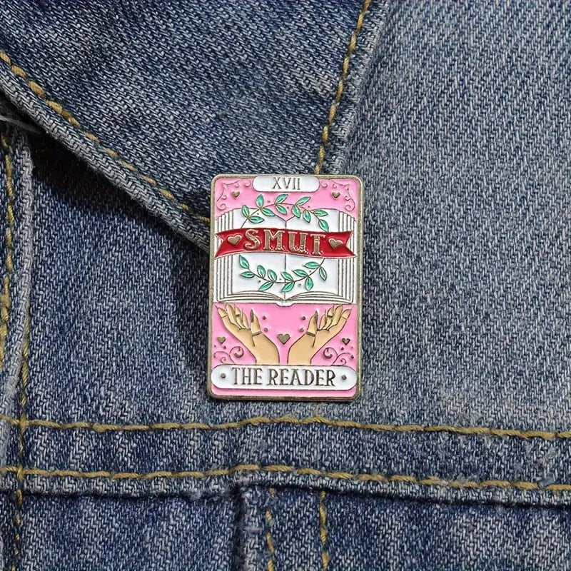 Smut - The Reader Enamel Pin