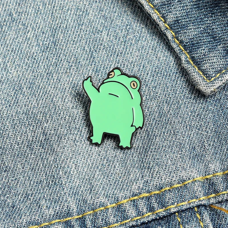 Frog Enamel Pin