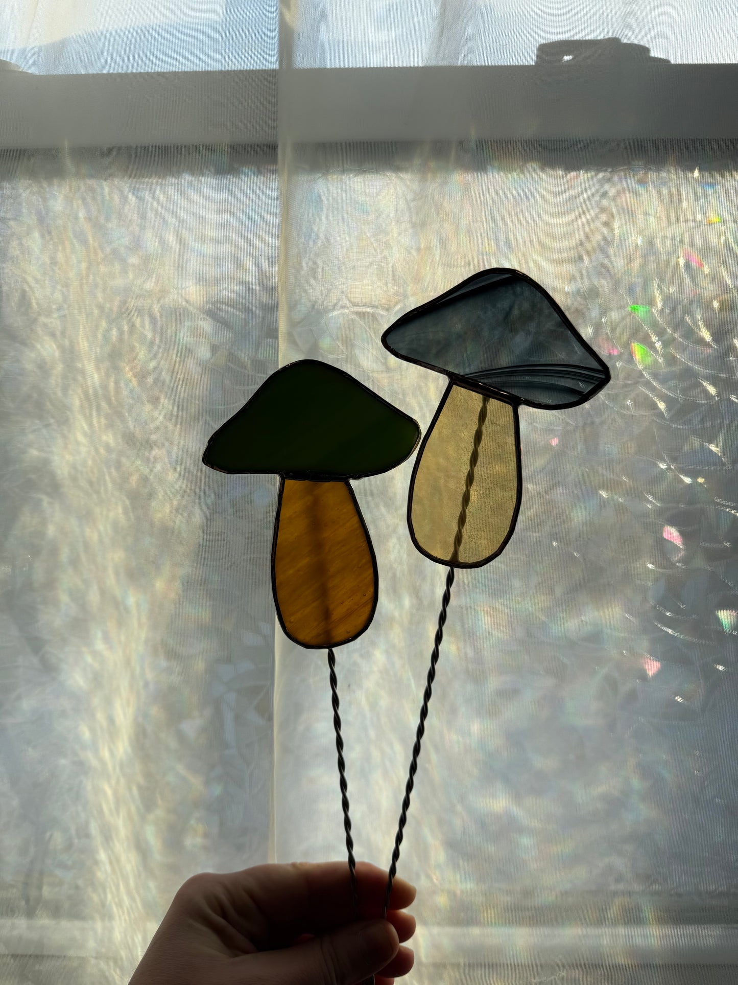 Mushroom Garden Stake
