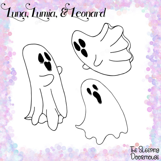 Luna, Lumia, & Leonard the Ghosts