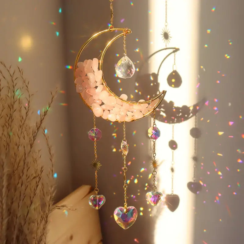 Crystal Moon Sun Catcher