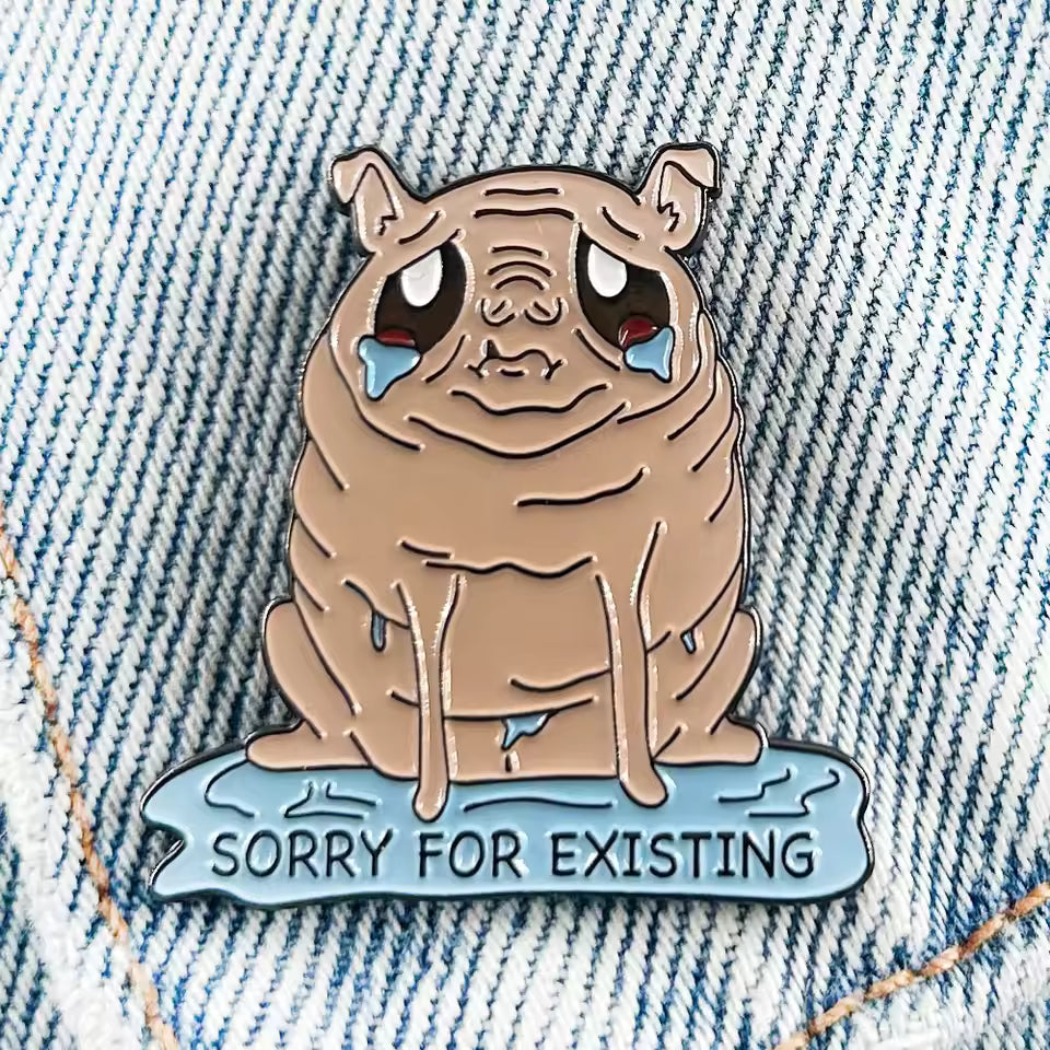 Squonk Enamel Pin