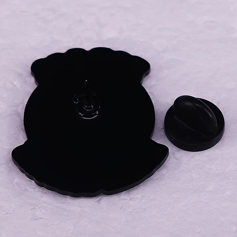 Eat A** Hail Satan Enamel Pin