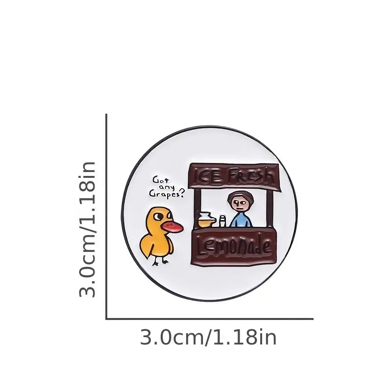 Got any Grapes? Enamel Pin