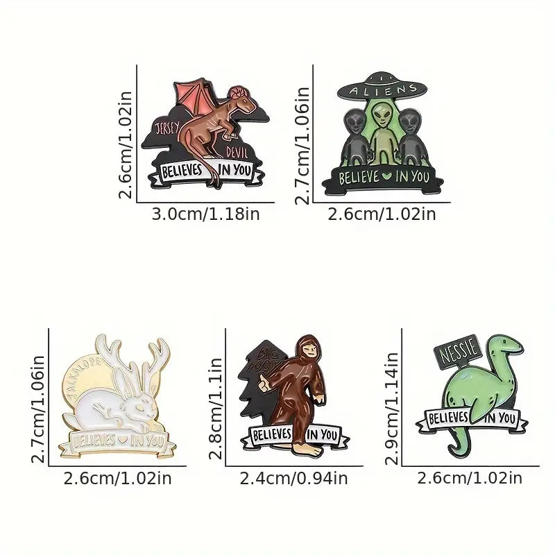 They Believe in You Enamel Pins