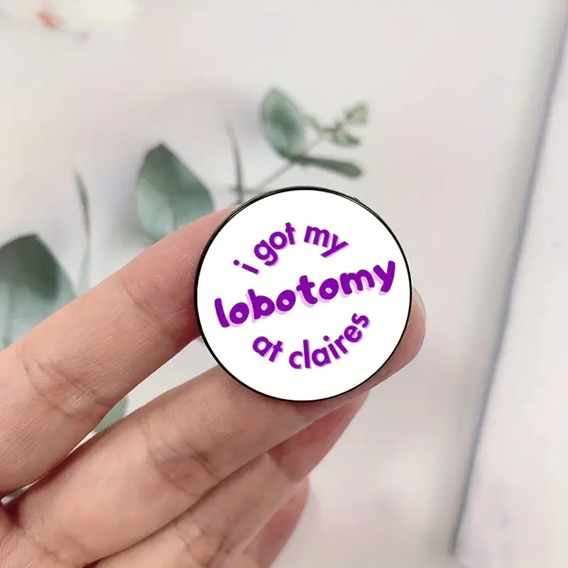 Claire's Lobotomy Enamel Pin