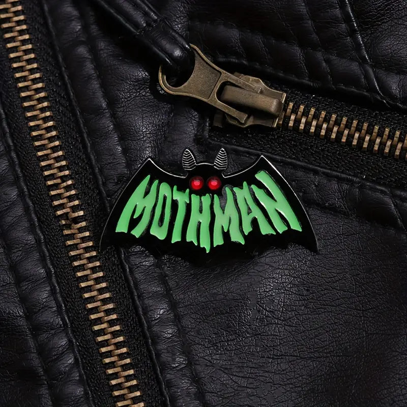 Mothman Enamel Pins