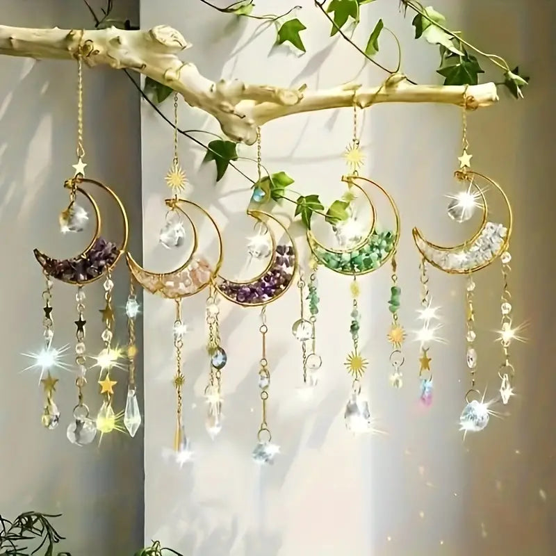 Crystal Moon Sun Catcher