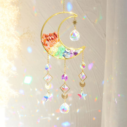 Crystal Moon Sun Catcher