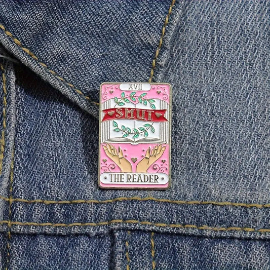 Smut - The Reader Enamel Pin