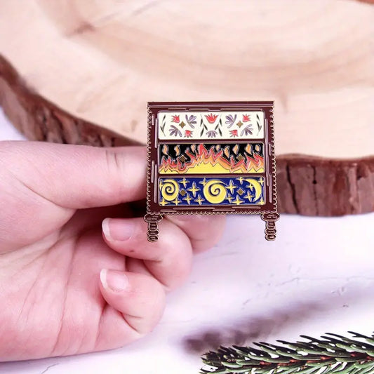 Chest of Drawers Enamel Pin