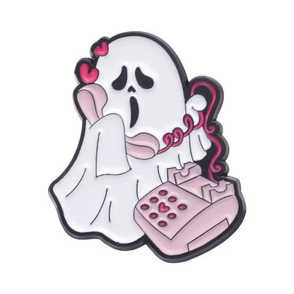 Ghost Cuties Enamel Pins