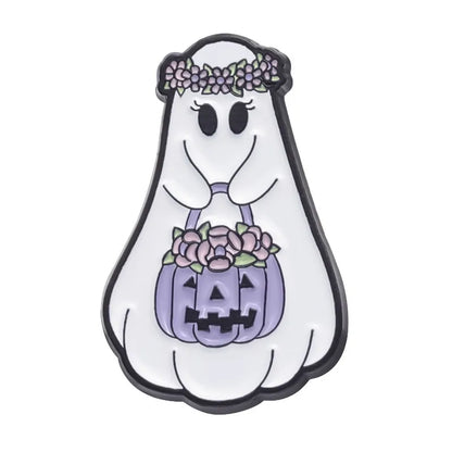 Ghost Cuties Enamel Pins