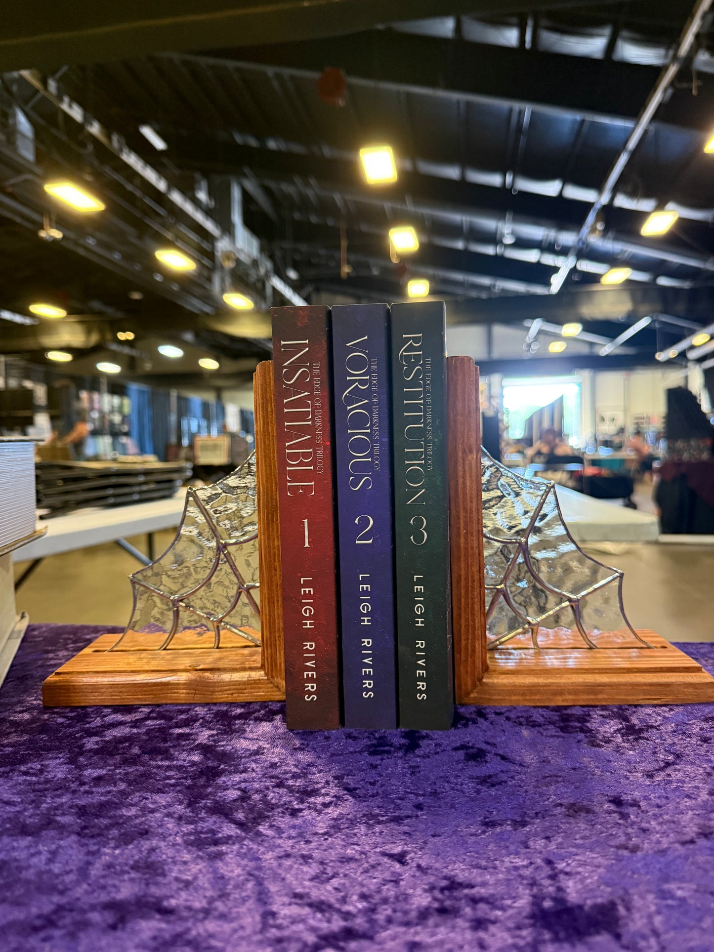 Spider Web Bookends