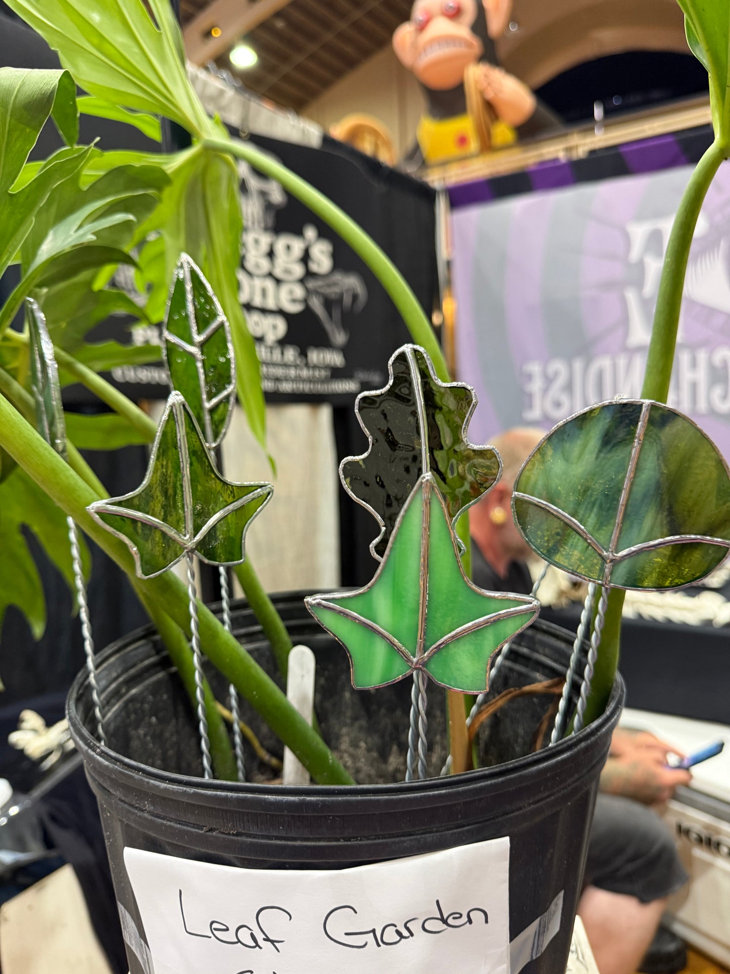 Leaf Garden Stakes