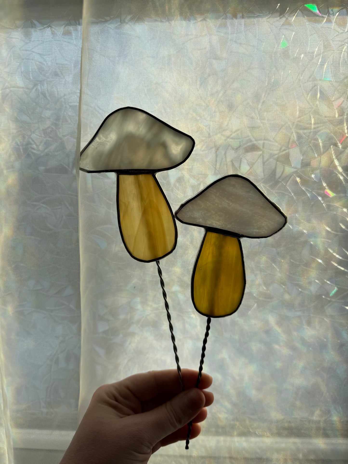 Mushroom Garden Stake