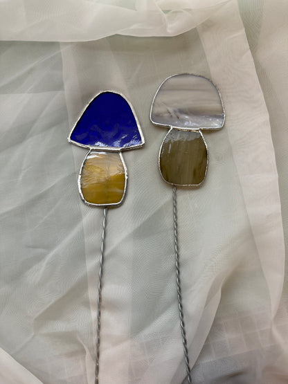 Mushroom Garden Stake