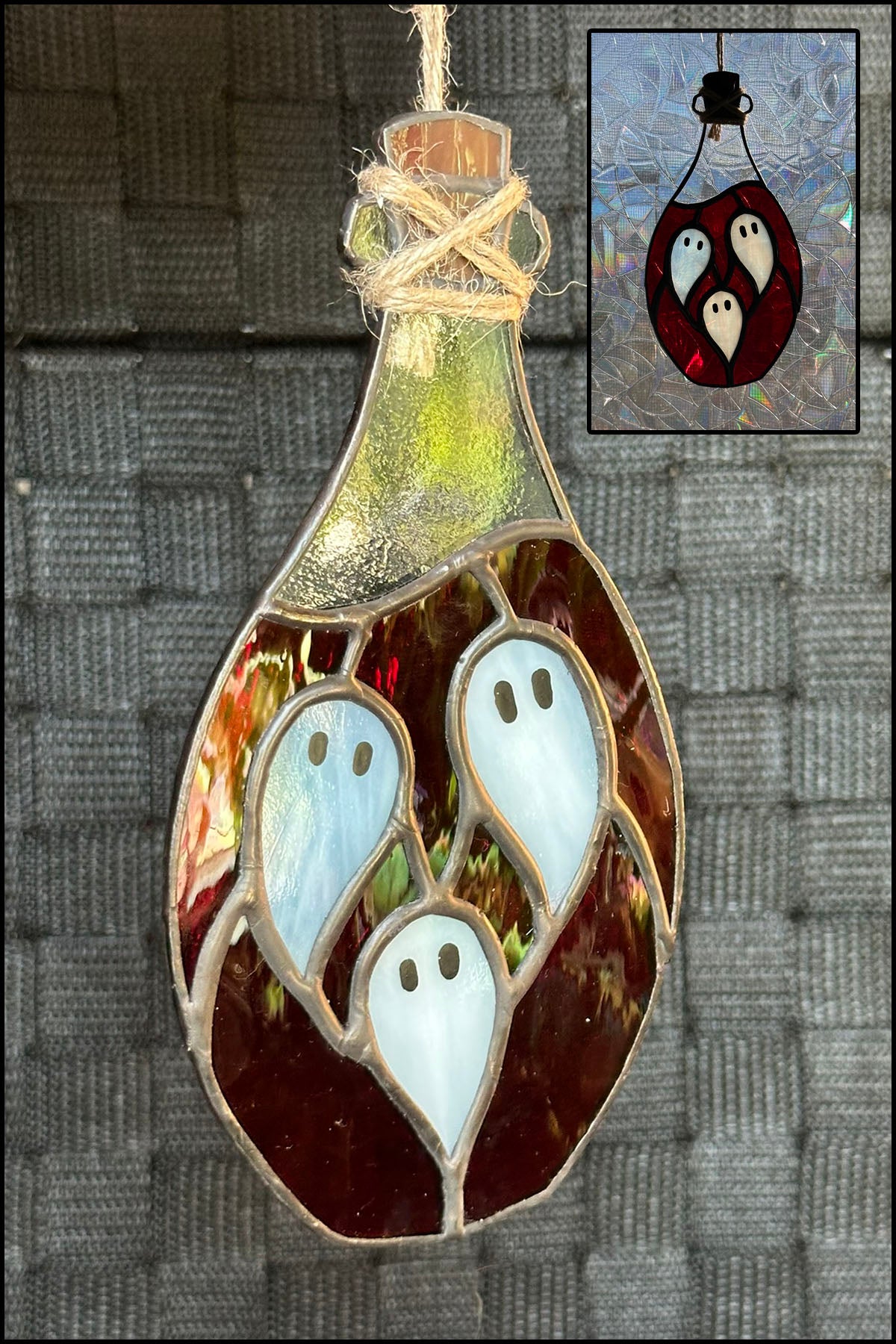 Ghostly Potion Bottle