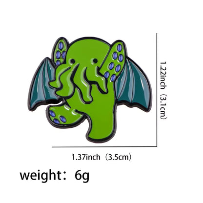 Cthulhu Enamel Pin