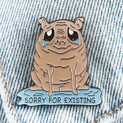 Squonk Enamel Pin