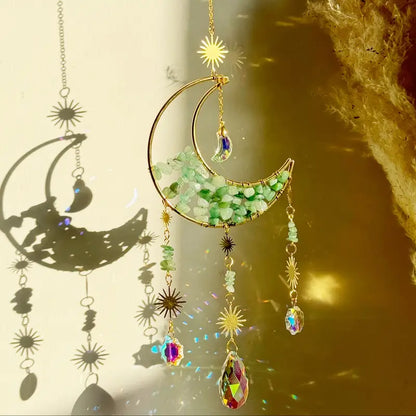 Crystal Moon Sun Catcher